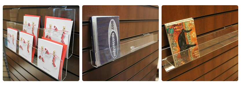 Kệ Mica cài tấm Slatwall